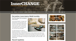 Desktop Screenshot of innerchange.org